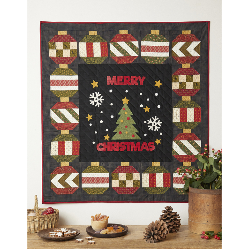 Joyeuses fêtes quiltées - 12 projets festifs Livre Patchwork