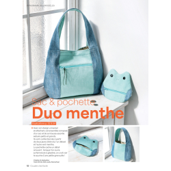 Coudre c'est facile n°99 : Sacs en denim de rentrée Magazine Couture