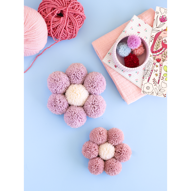Je découvre les pompons Kit Jeunesse