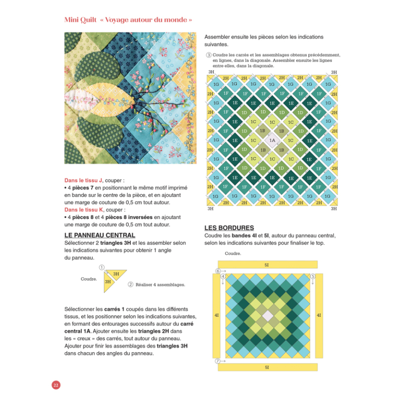 Quilt Back in the day - 12 projets chic Livre Patchwork