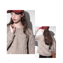 Pulls crochet col rond Livre Crochet