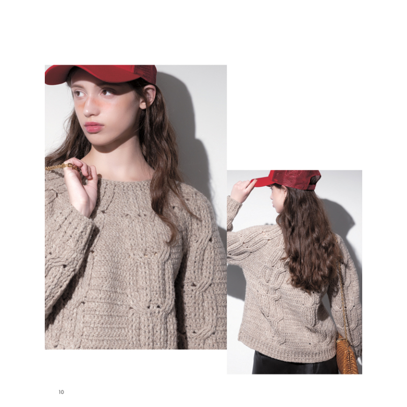 Pulls crochet col rond Livre Crochet