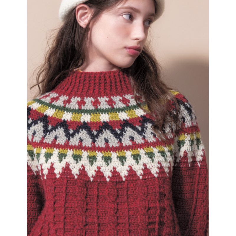 Pulls crochet col rond Livre Crochet