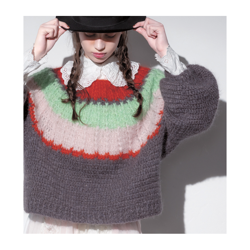 Pulls crochet col rond Livre Crochet