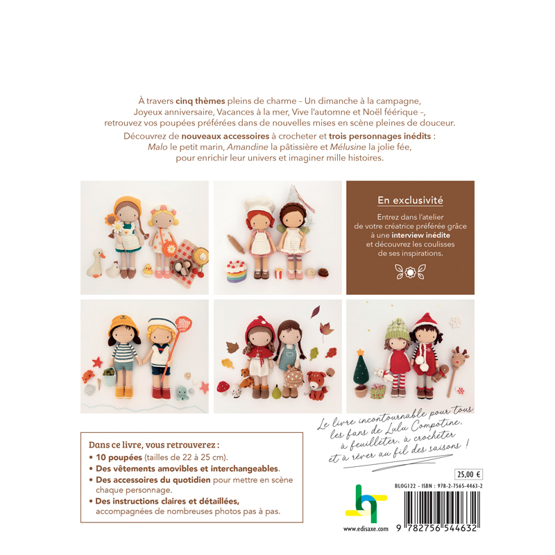 Les incontournables de Lulu au crochet Livre Crochet
