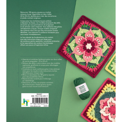 Granny Squares : 100 modèles à assembler Livre Crochet