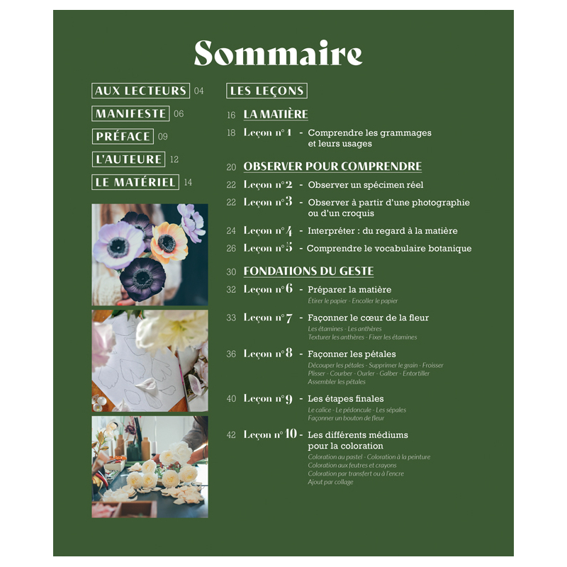 Les fleurs en papier - Devenir expert Livre DIY
