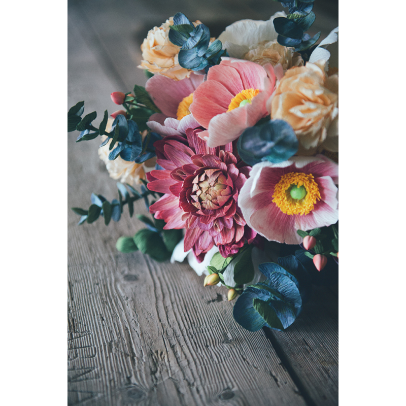 Les fleurs en papier - Devenir expert Livre DIY