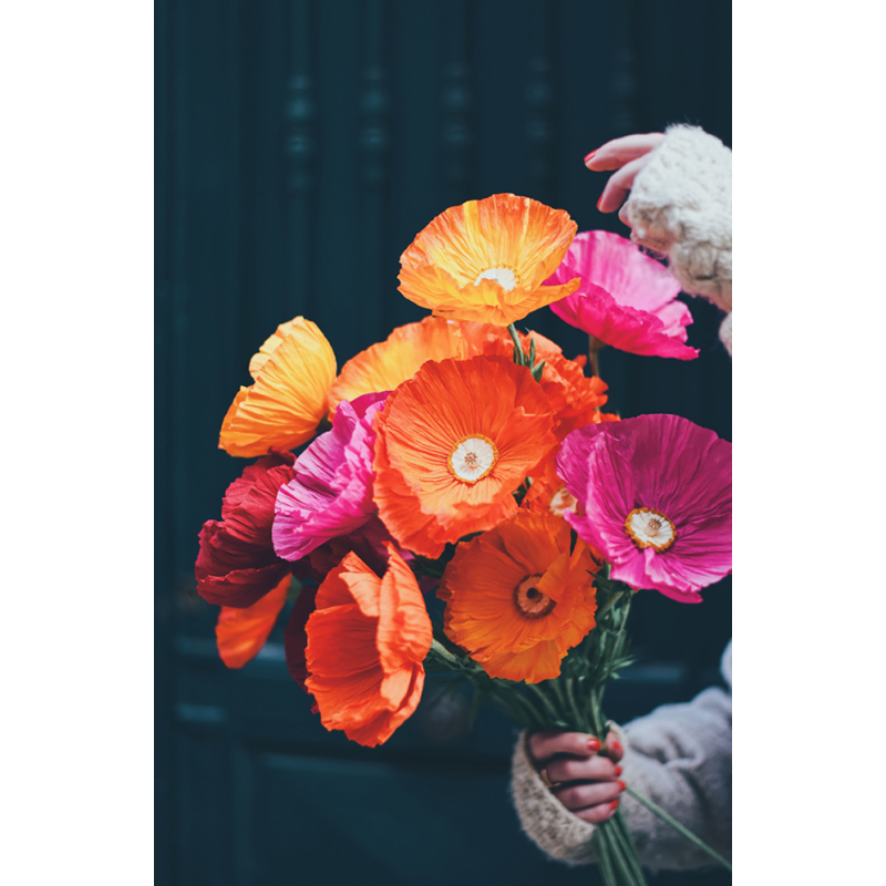 Les fleurs en papier - Devenir expert Livre DIY