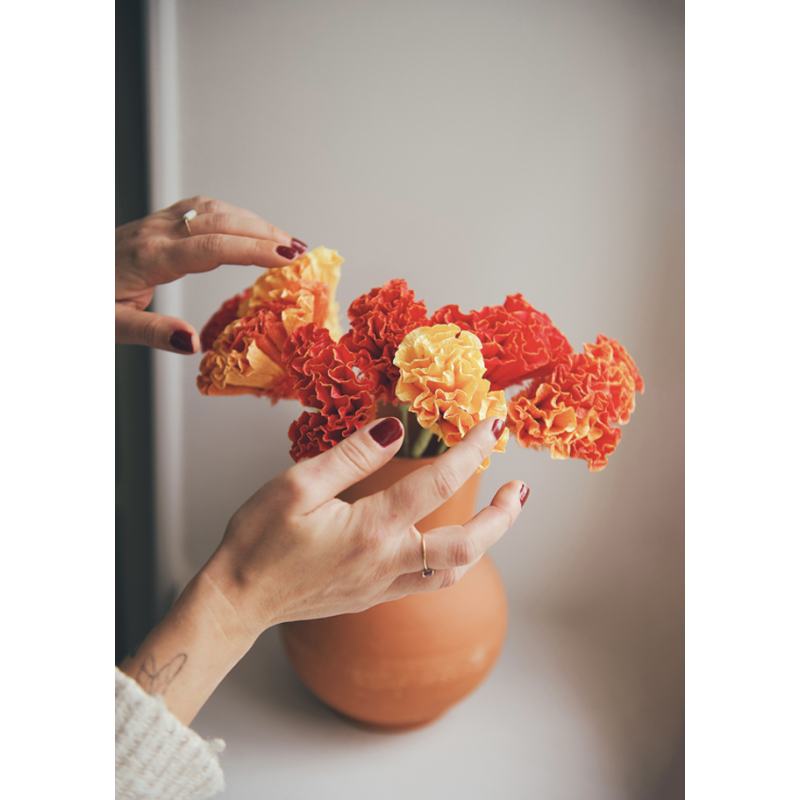 Les fleurs en papier - Devenir expert Livre DIY