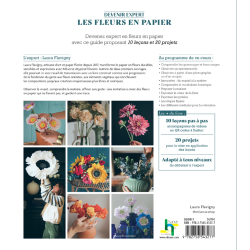 Les fleurs en papier - Devenir expert Livre DIY