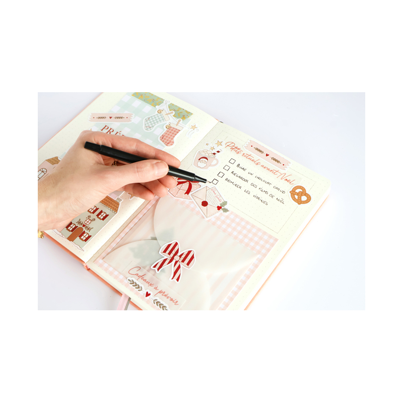 Féerie de Noël - Ma collection de stickers Livre DIY