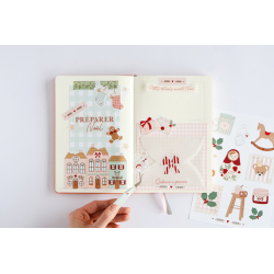 Féerie de Noël - Ma collection de stickers Livre DIY