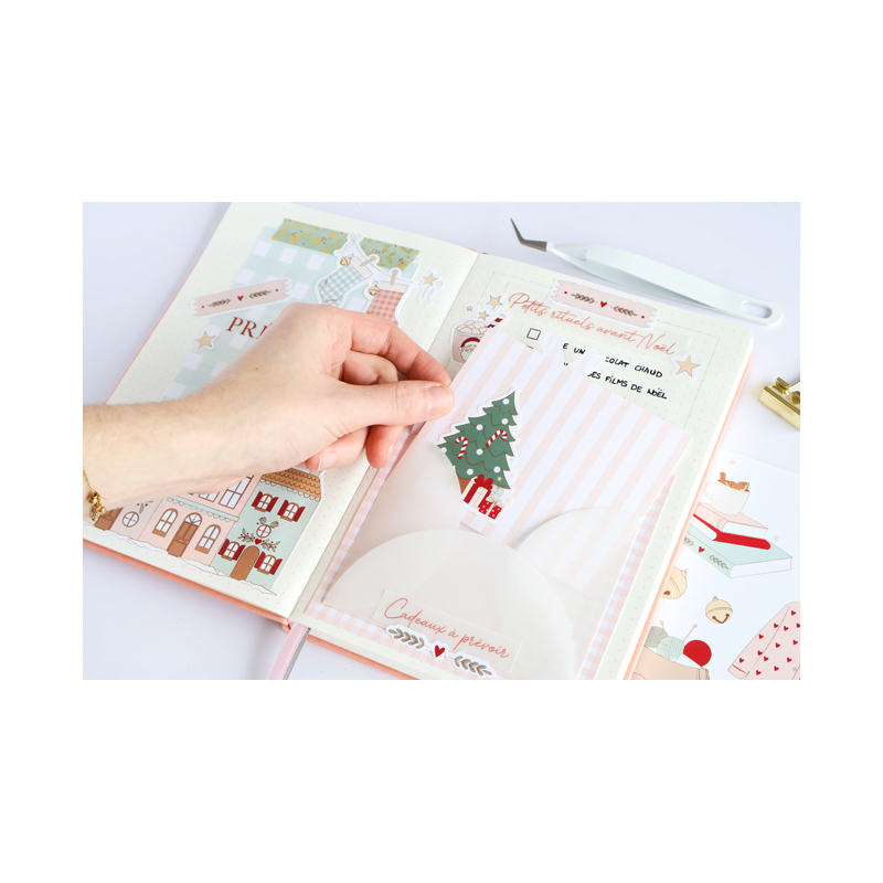 Féerie de Noël - Ma collection de stickers Livre DIY