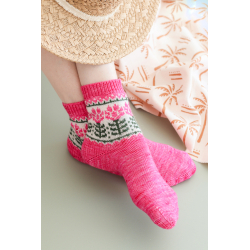 Le guide des chaussettes autour du monde au tricot jacquard Livre Tricot