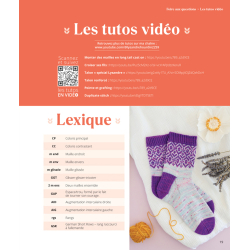 Le guide des chaussettes autour du monde au tricot jacquard Livre Tricot