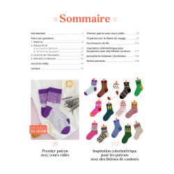 Le guide des chaussettes autour du monde au tricot jacquard Livre Tricot