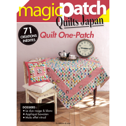 Quilt japan n°42 - Quilt One-Patch Magazine Patchwork