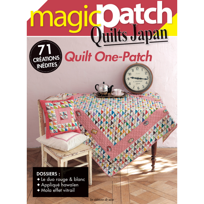 Quilt japan n°42 - Quilt One-Patch Magazine Patchwork