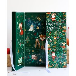 Coffret Mon calendrier de l'Avent en feutrine - La forêt enchantée Kit DIY