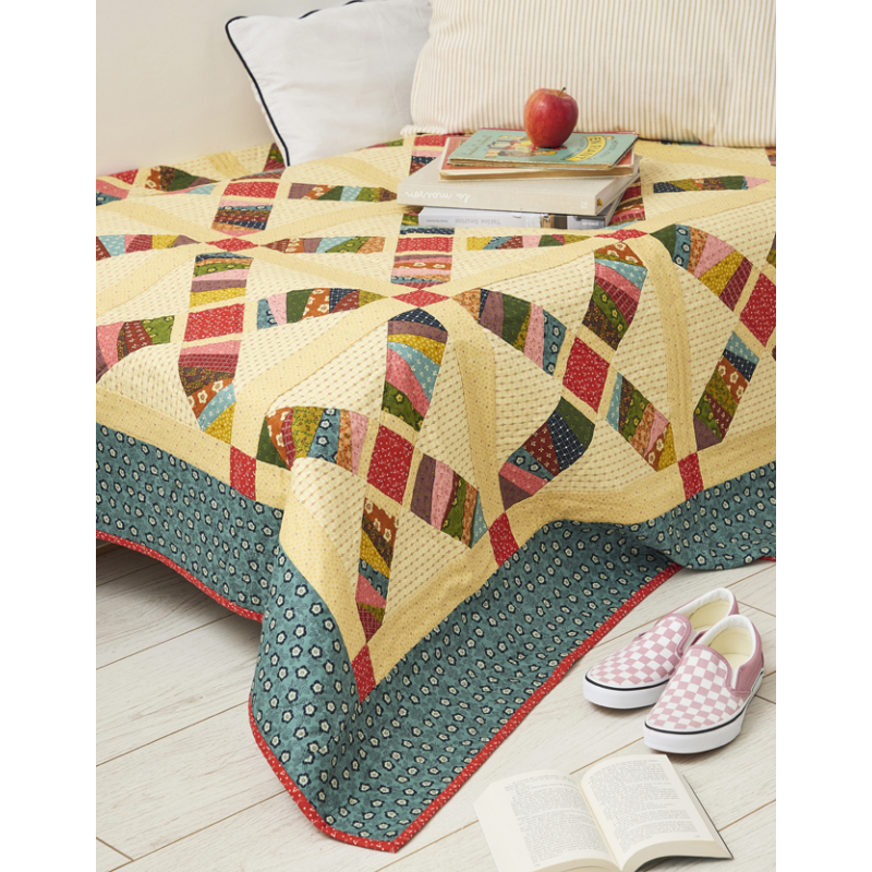 Magic patch n°155 Créations festives quiltées Livre Patchwork