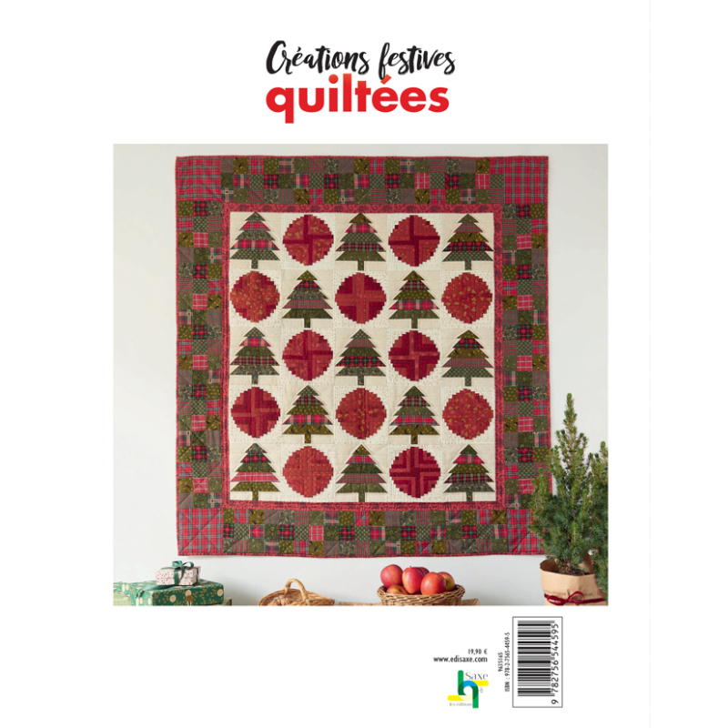 Magic patch n°155 Créations festives quiltées Livre Patchwork
