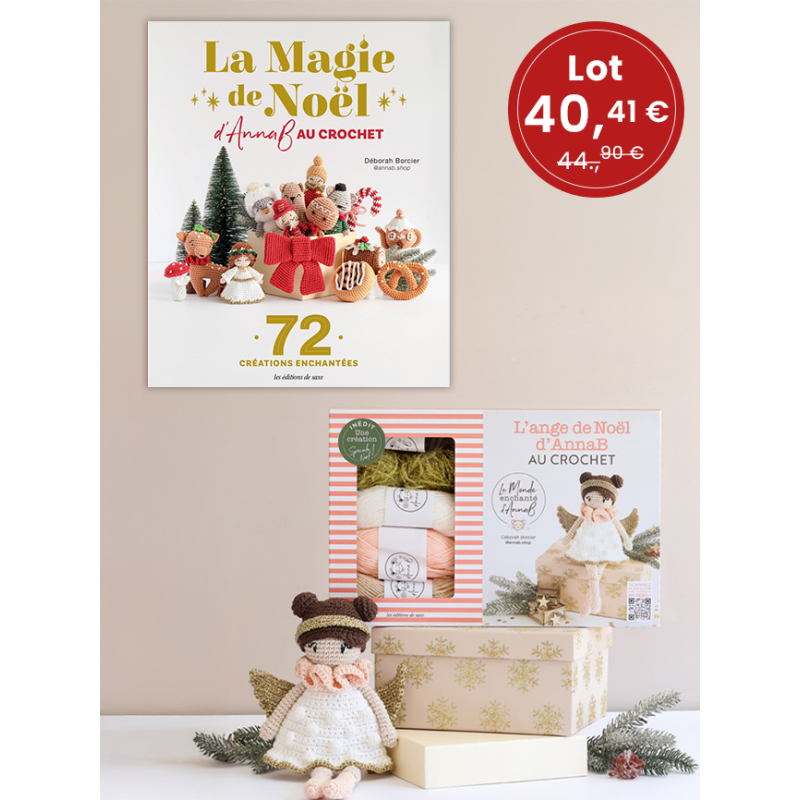 Lot La magie de Noël d’AnnaB Lot, Kit Crochet