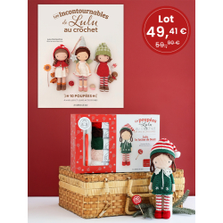 Lot Le Noël de Lulu au crochet Lot, Kit Crochet