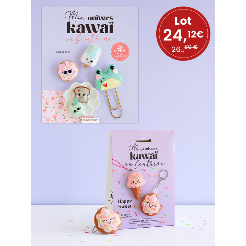 Lot Mon univers Kawaï – Bijoux de téléphone Lot, Kit COFFRETS