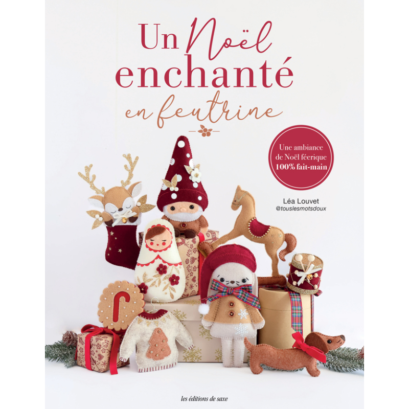 Lot Le Noël enchanté de Léa Louvet en feutrine