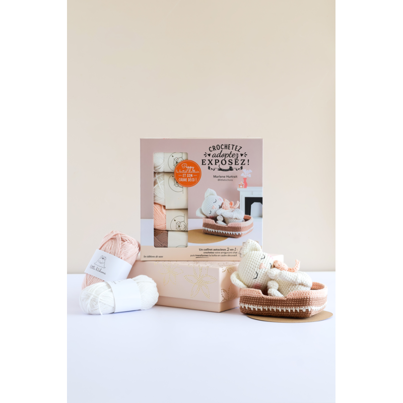 Coffret chat : Poppy le british Kit Crochet