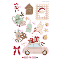 Féerie de Noël - Ma collection de stickers