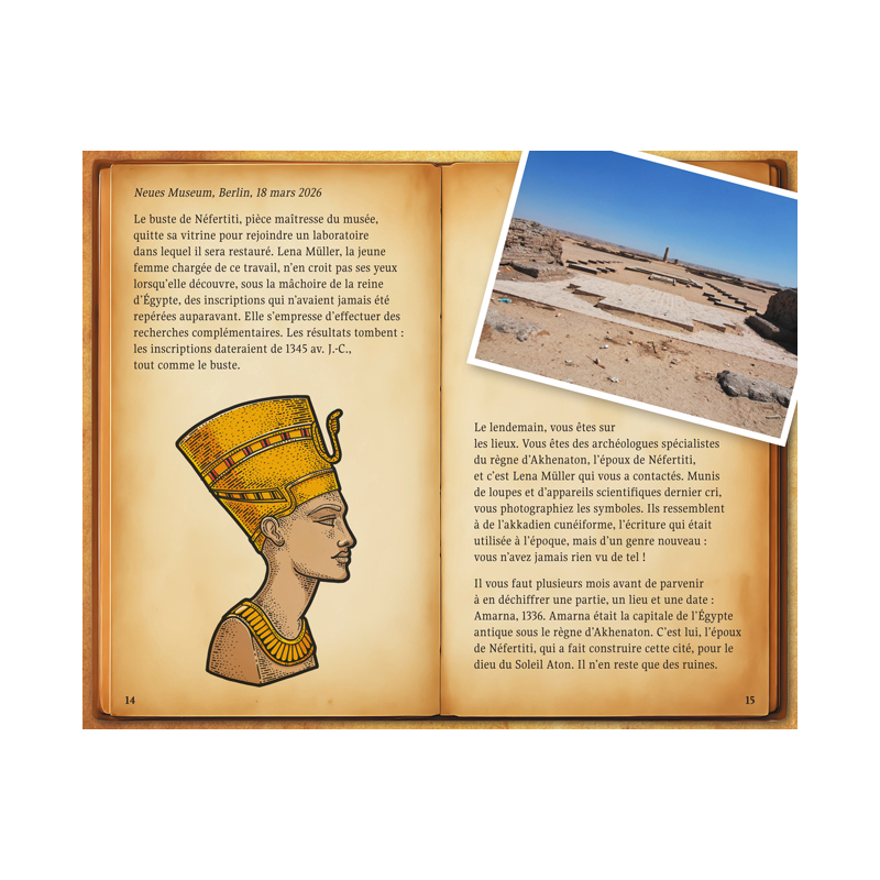 Escape game - Le tombeau des pharaons Kit DIY