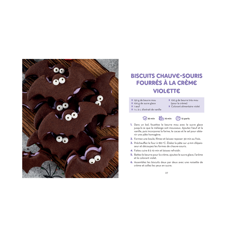 Coffret - Mes petits biscuits horriblement bons Kit DIY