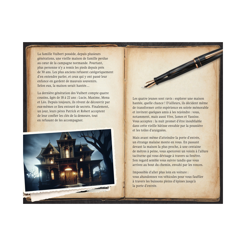 Escape game - Maison hantée Kit DIY