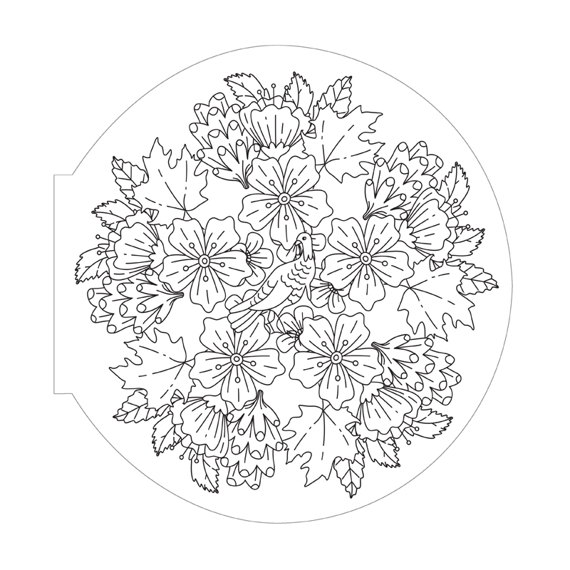Mandalas Végétaux - Collection signature Livre Beaux-arts