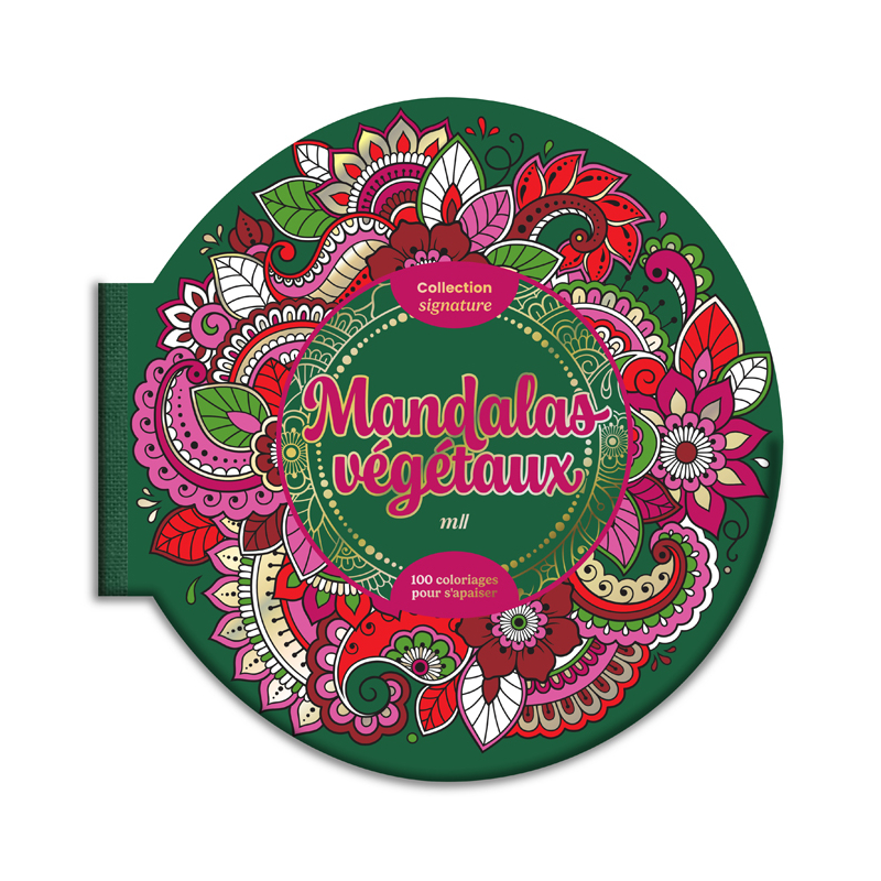 Mandalas Végétaux - Collection signature Livre Beaux-arts