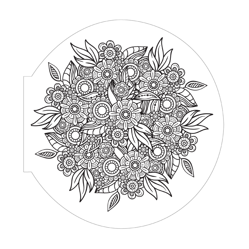 Mandalas Végétaux - Collection signature Livre Beaux-arts
