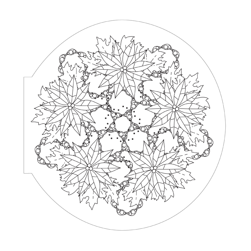 Mandalas Végétaux - Collection signature Livre Beaux-arts