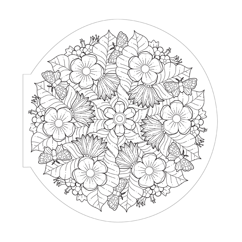 Mandalas Végétaux - Collection signature Livre Beaux-arts
