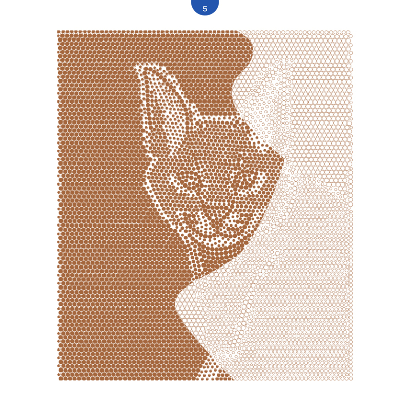 Animaux, spécial ronds - 45 coloriages mystères Livre Beaux-arts