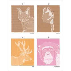 Animaux, spécial ronds - 45 coloriages mystères Livre Beaux-arts
