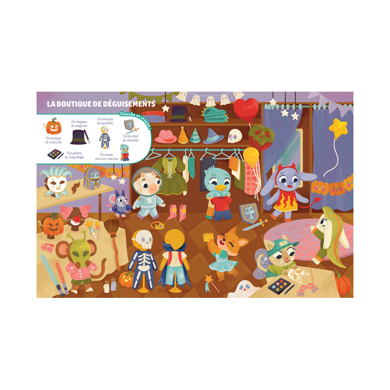 Mon tout premier cherche et trouve - La fête d'Halloween