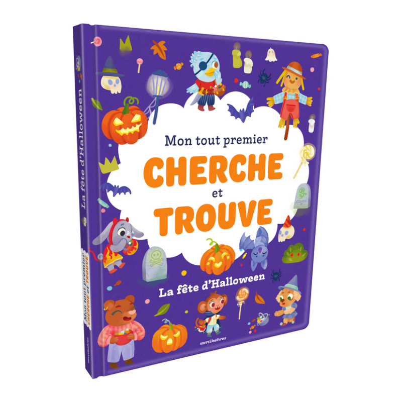 Mon tout premier cherche et trouve - La fête d'Halloween Livre Jeunesse