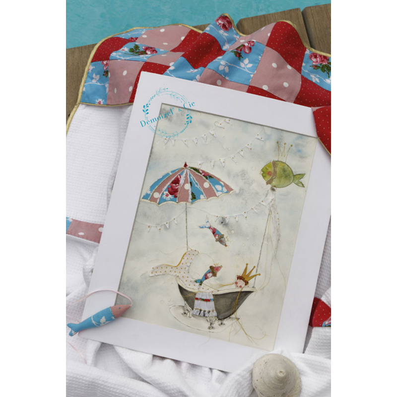 Féerie brodée en couture créative Livre Couture