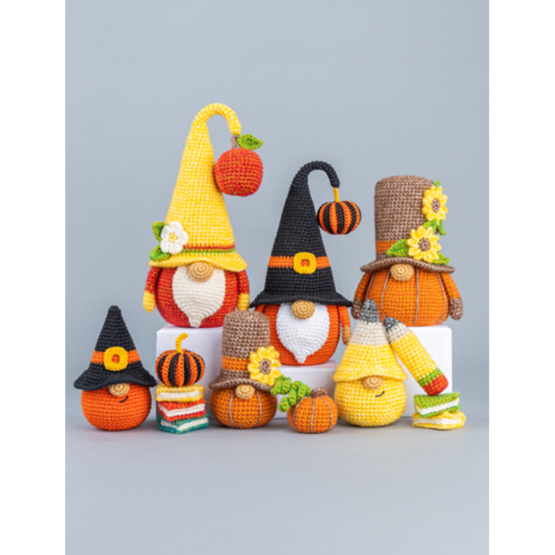 Amigurumi gnomes