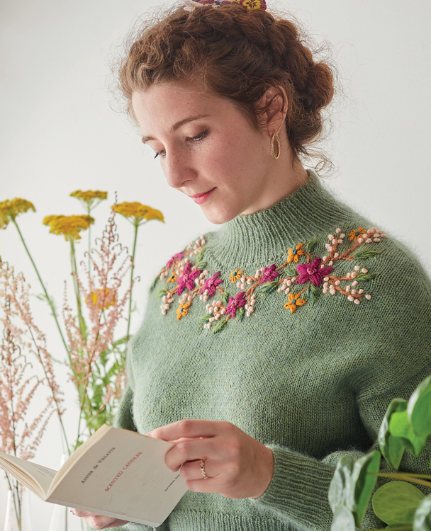 Apprendre la broderie en 10 leçons : le pull brodé