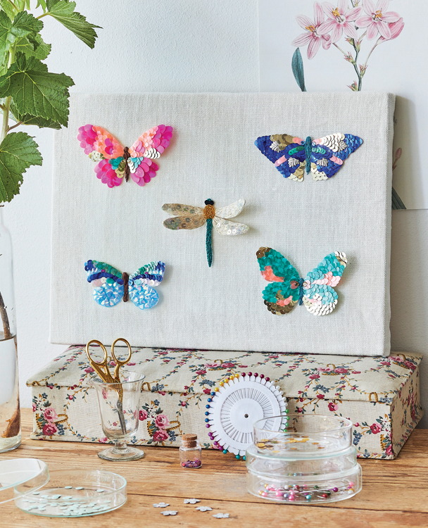 Apprendre la broderie en 10 leçons : les insectes