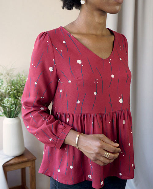 Apprendre la couture en 10 leçons : la blouse
