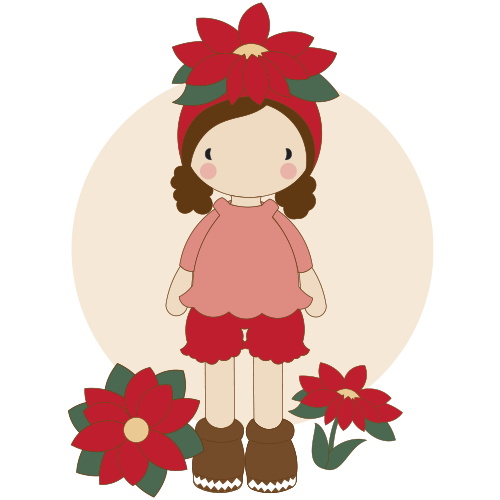 Rose, la petite fille malicieuse au crochet